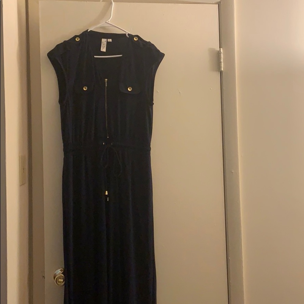 Women’s Casual Navy Blue Jumpsuit